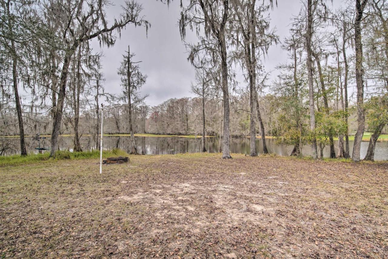 Unplugged Withlacoochee Riverfront Retreat! Bushnell Extérieur photo